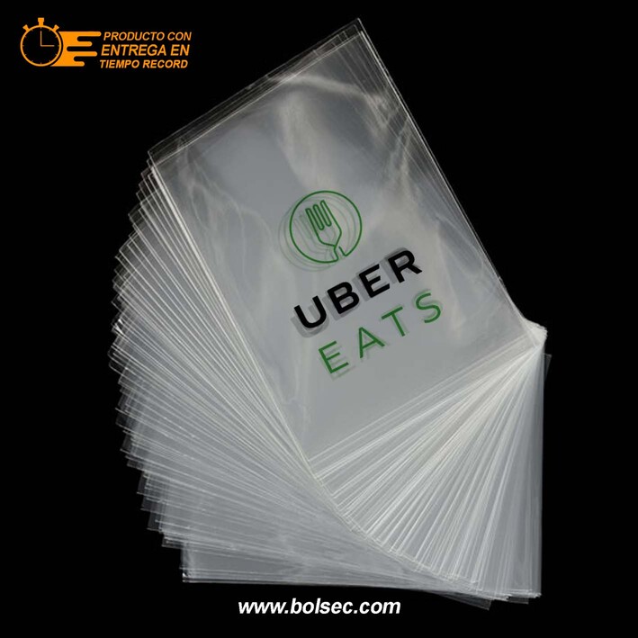 bolsa de celofan con impresión flexográfica