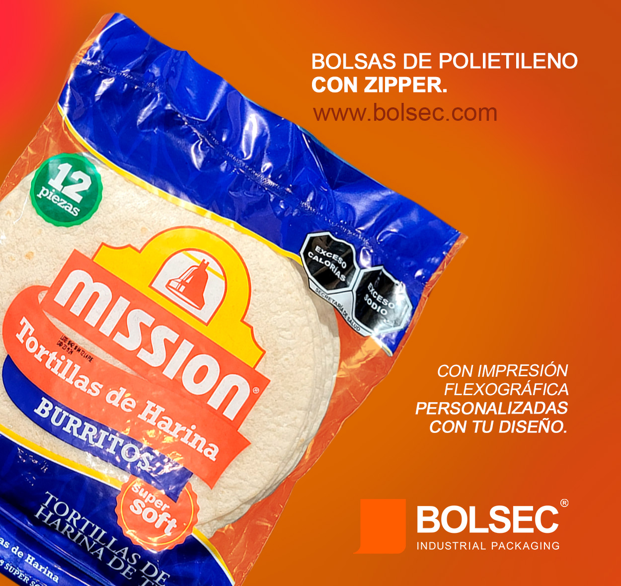 Bolsas alto vacio personalizadas