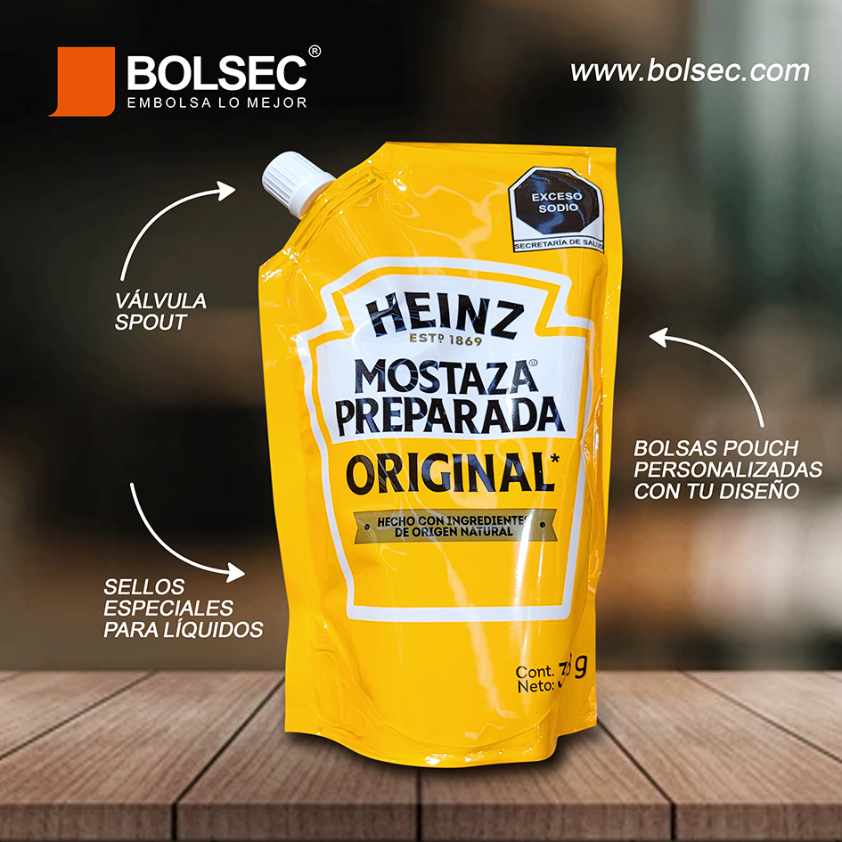 fabricante de bolsas pouch para liquidos personalizadas en mexico