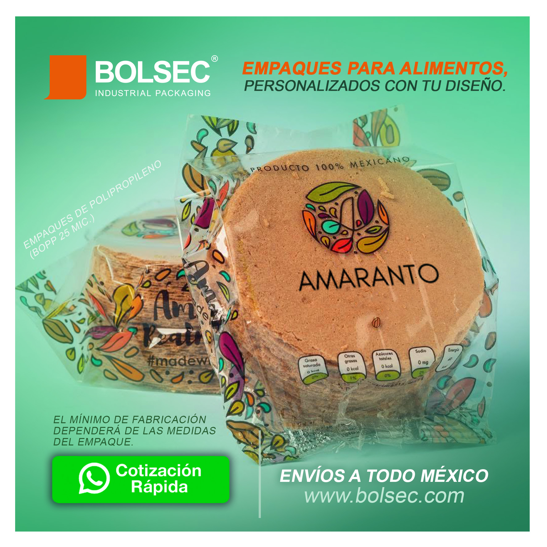 bolsas pouch con mi logo